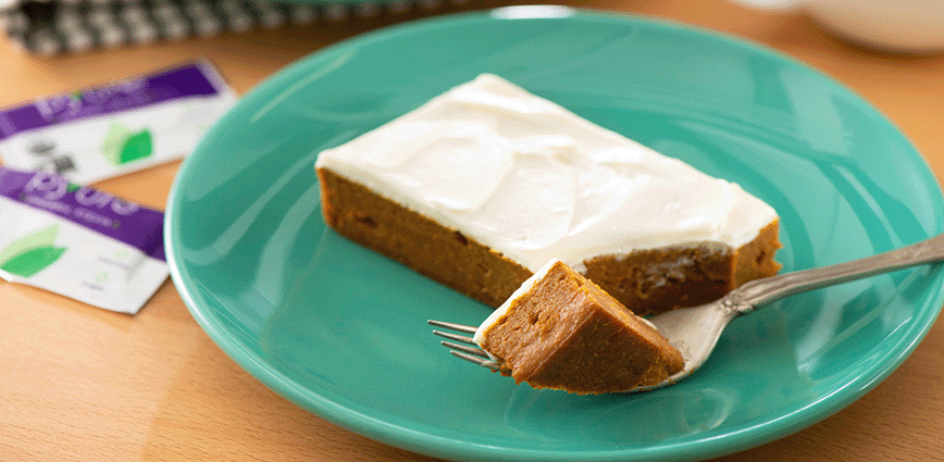 sugar free pumpkin spice bars