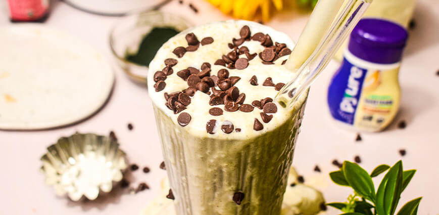 Protein Sugar-Free Shamrock Shake - Pyure