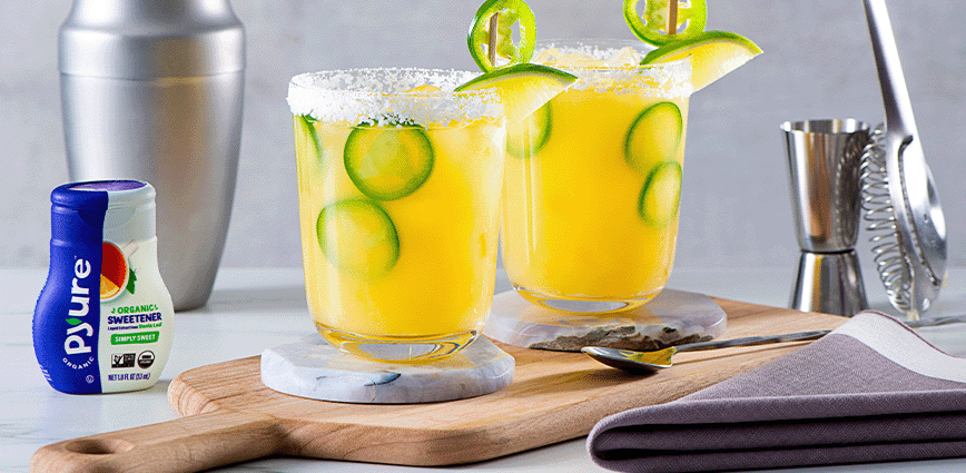 Spicy Skinny Margarita with stevia recipe