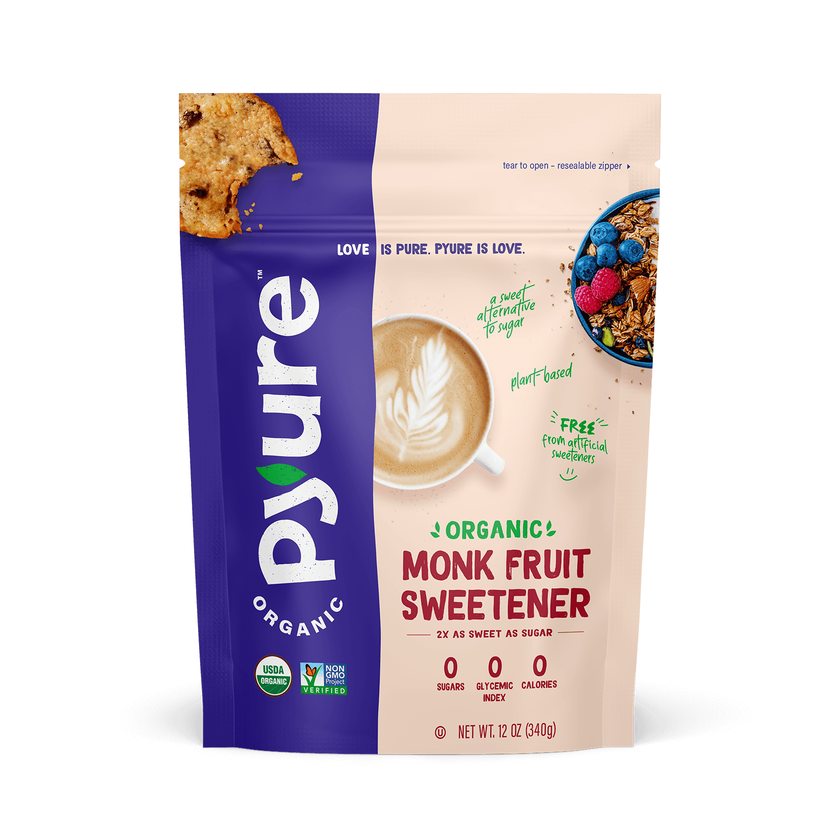 Organic Monk Fruit Sweetener - Pyure