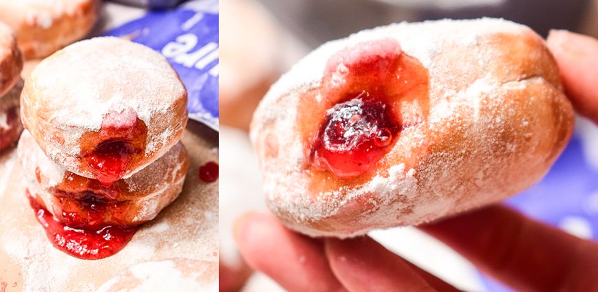 Low-Sugar Air Fryer Jelly Filled Dounts