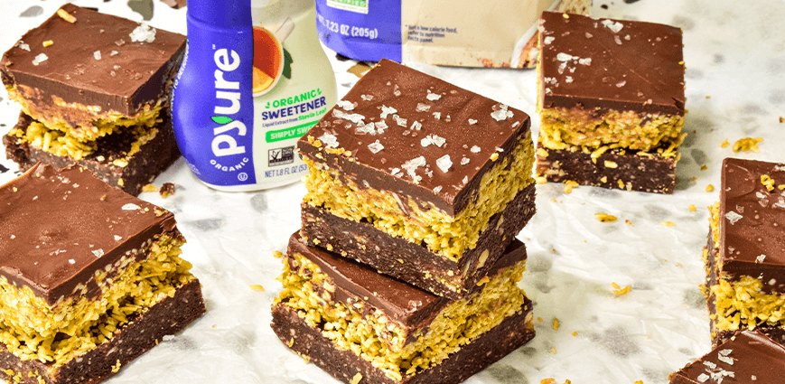 No-Bake Dubai Brownies (Low-Sugar & No Sugar Added!) - Pyure