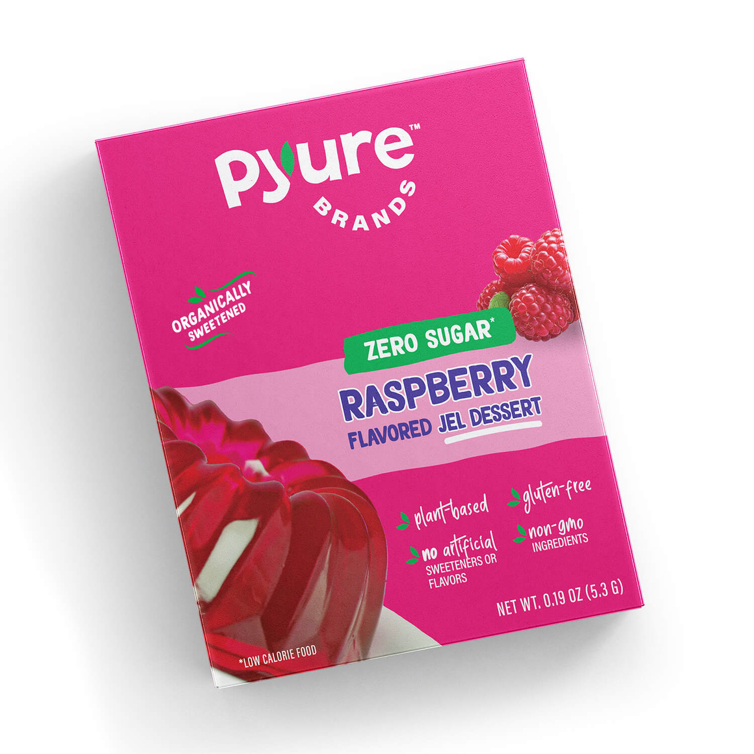 Raspberry Flavored Jel Dessert