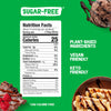 Pyure-Syrups-Chocolate nutritional label sugar free low carbs and calories