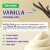 Pyure Vanilla flavored pudding mix nutrition facts. Plant-based, Gluten-free, Organically Sweetened, Non-GMO