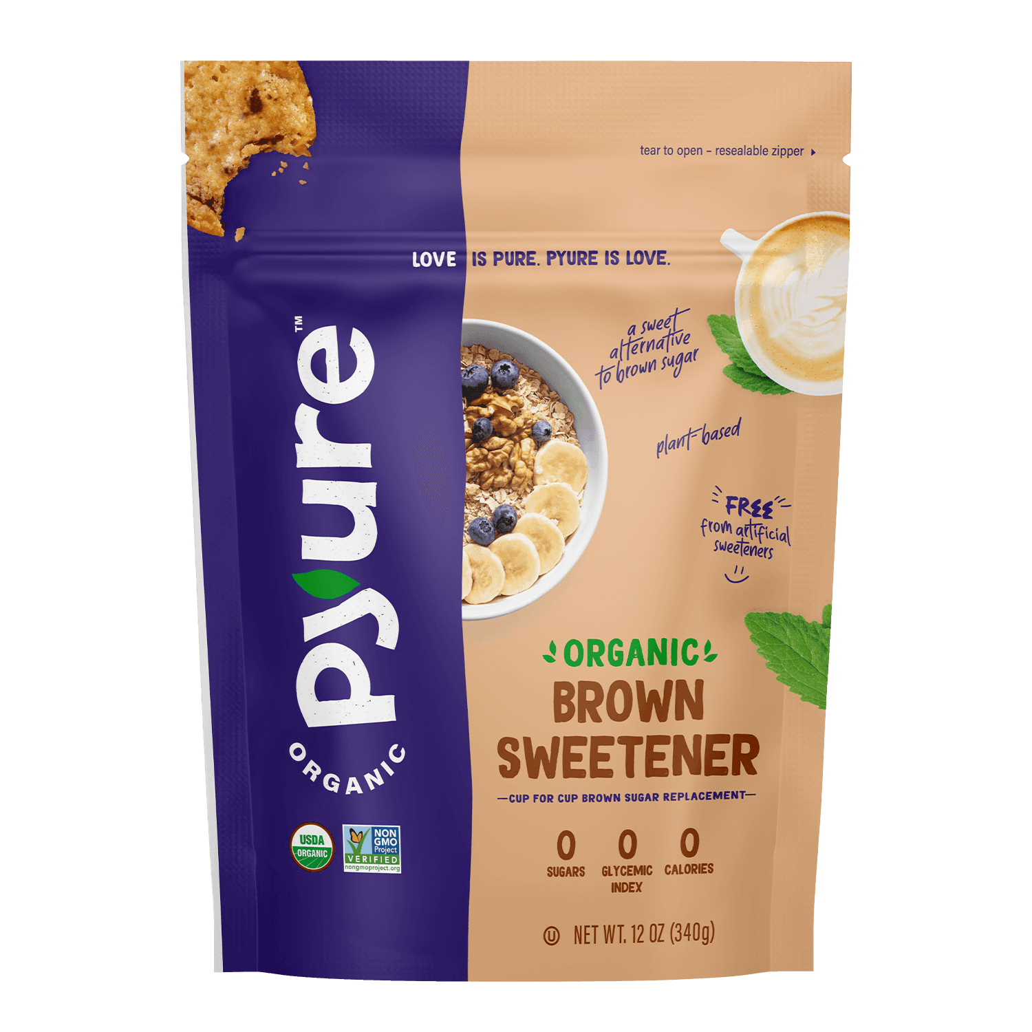 Organic Brown Sweetener - Pyure